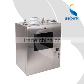 SAIP/SAIPWELL New Electrical Stainless Steel Mobile Power Socket Box