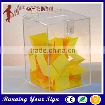 Eye catching Customized transparent display sign box