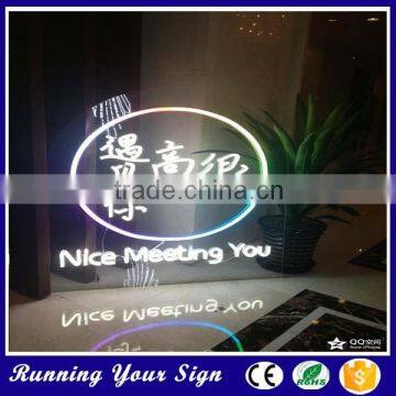 2015 New Style Custom Flashing Advertising Signs Neon