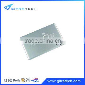 Metal 4GB Business Card USB Flash Drive photo-4