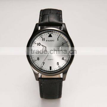 Latest Wholesale High Quality Quartz Custom Logo Watch Men Leather Watch