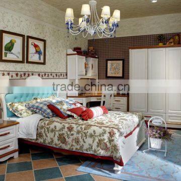 Nice America Style White and Coffee Computer Desk Corner Desk#SP-BT017 photo-4