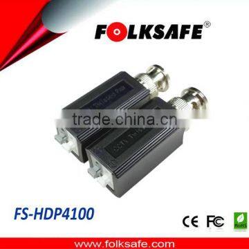 1-CH HD-CVI/TVI/AHD/CVBS 4 in 1 Passive Video Balun from Folksafe