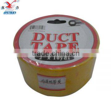 Cloth tape in yellow