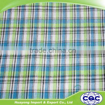 wholesale TC polyester cotton yarn dyed fabric for table clothes