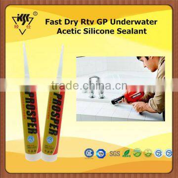 Fast Dry Rtv GP Underwater Acetic Silicone Sealant