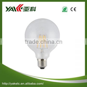 High brightness G125 rechargeable led light bulbE27