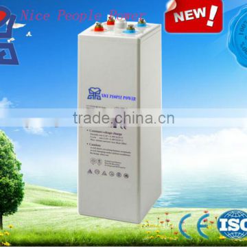 Longest life deep cycle tubular gel Battery OPzV 2v 1000 ah battery