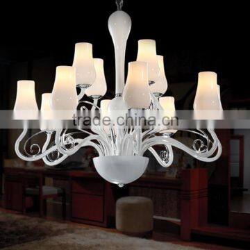 Interior Design K9 Crystal Glass Chandelier Hanging Lamp Light Lighting For Wedding Decoration CZ3001/8+4