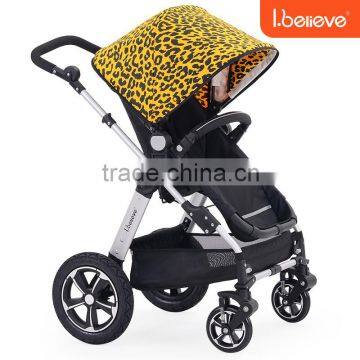 Color Changeable EN1888 ASTM Baby Doll 3 in 1 Stroller photo-6