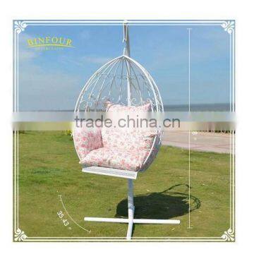 High Quality Outdoor Garden Swing Hanging Egg Basket Chairs photo-3