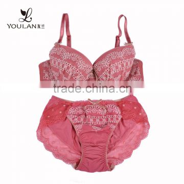 Japanese styles ladies underwear sexy bra and panty new design