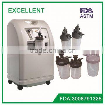 oxygen concentrator Bubble Humidifier Bottle with 6 psi alarm/Bubble Humidifier