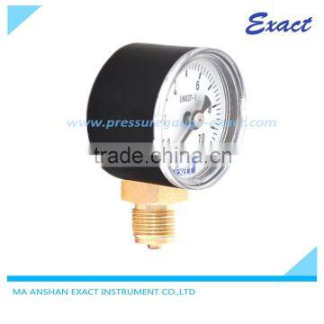 100mm Dila High Quality Type Pressure Gauge Black Steel Housing