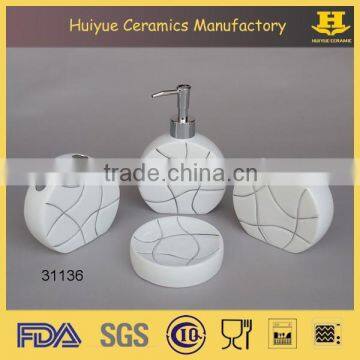 Porcelain Soap Dish, Fancy Round Dish photo-2