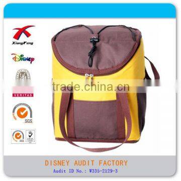 600D+PE foam insulating effect cooler lunch bag