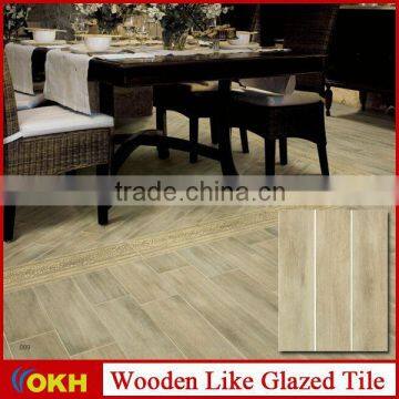 Rustic glazed porcelain tiles/wood look wood like tiles