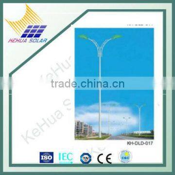 Kehua 120W Bridgelux/CREE Single/Double Arm LED Steel Street Light Pole CE/TUV/ISO