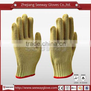 SEEWAY Aramid knit cut resistant safety working mitt protect your hands from the harm