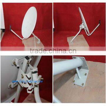 ren qiu furui KU-60cm satellite dish with normol foot mount