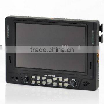 Must HD 7 Inch Lcd Monitor With Hdmi Input Tally Focus Assist Marker False Color Pixel to Pixel Etc photo-3