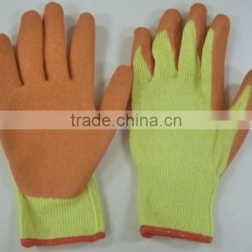 latex coated gloves; gloves latex