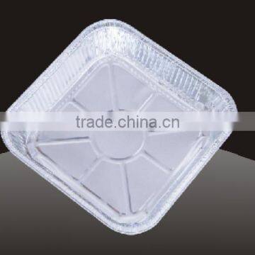 square aluminium foil food container