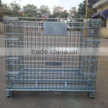 Mesh Pallet for Warehouse Pallet Rack Storage