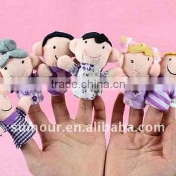 Family Finger Puppet For a Story