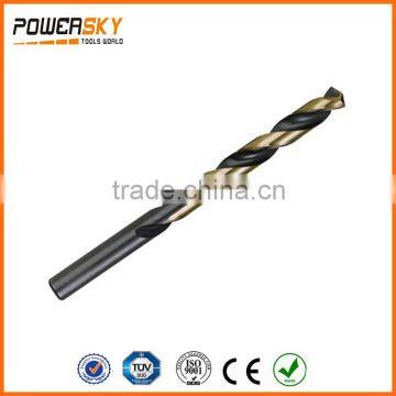 HSS black and gold drill bits