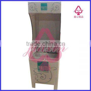 JX604-Paper display unit for retail goods / dump bin standee