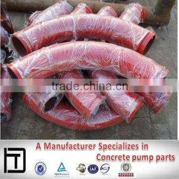Use for concrete pump truck 125 concrete pipe elbow weight