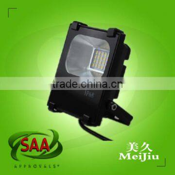 10W SMD5730 120LM/W >1200LM CRI80 IP65 AC85-265V 120 degree Epistar 45mil chip warm white 3000k LED Floodlight
