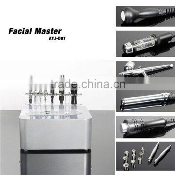 AYJ-DO7 multi-function diamond dermabrasion mesotherapy and rf machine facial instruments