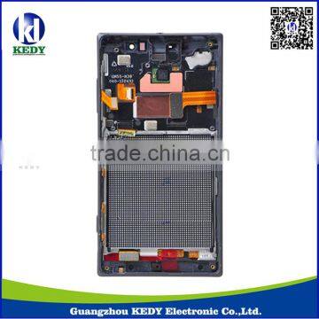 Original LCD Screen with Frame Repair Parts for Nokia Lumia 830 with Digitizer Touch Assembly