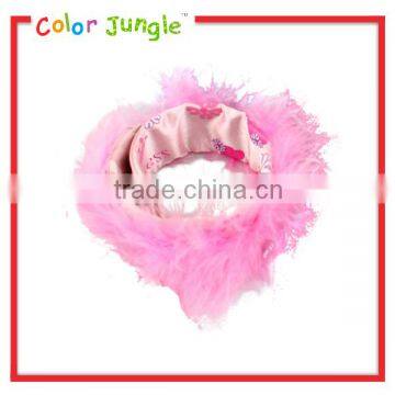 Pinky fluffy hair band 4 colors kids hair accessory hair accessory for girls