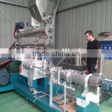 Wet Extrusion Stable Dog Food Making Machine/Cat Feed Pellet Machine photo-2