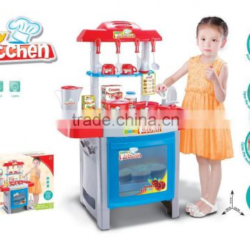 Highest Quality kitchen counter suit play set with light and music for children