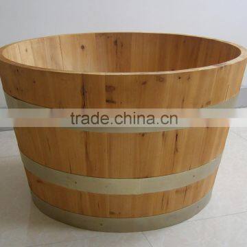garden tub wooden flower pot for plants