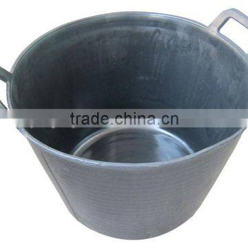 plastic flexible bucket 42L,9gallon plastic bucket,strong PE bucket,REACH