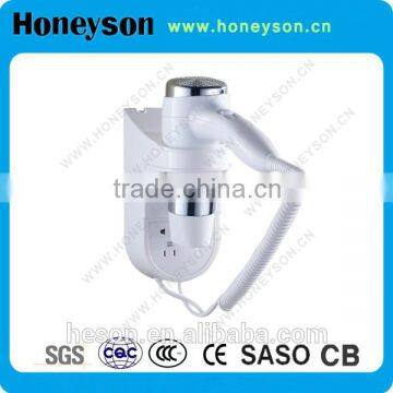 Honeyson 1600W Hotel Professional Wall Mounted Hair Dryer Machine