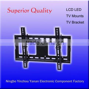 New design ultra slim tilted tv wall bracket for flat panel screen size 23''-42'' inches