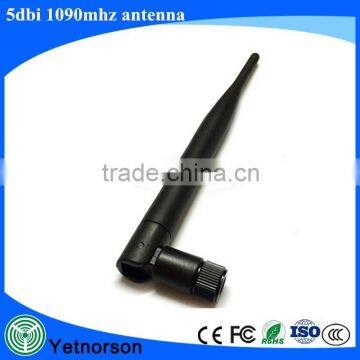 High gain 5dbi antenna 1090mhz antenna rubber type with SMA male