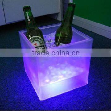 Good Quality Wine LED Plastic Ice Bucket for Sale
