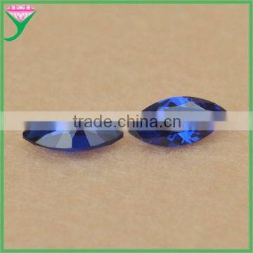 wholesale loose marquise cut burman blue synthetic diamonds