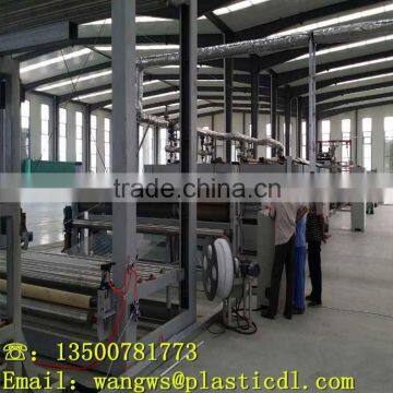 Plastic climbing mesh machine