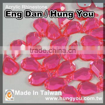 Drop Shaped Sew On Rhinestones