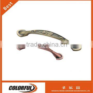 AB zinc alloy die cast furniture classical decorative handle