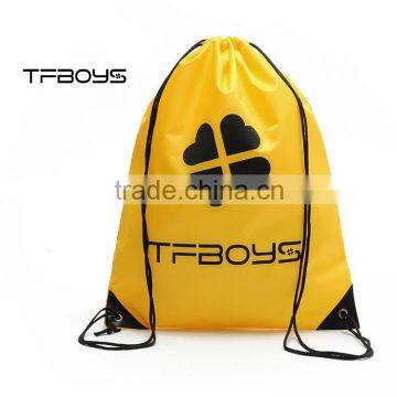 Polyester drawstring shopping shoe bag for wholesale