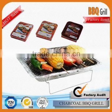 New style mini parties disposable bbq grill with price